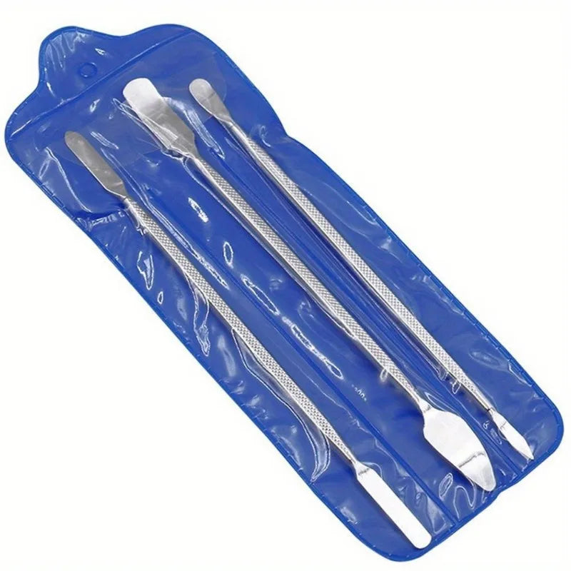 3-Piece Metal Spudger Pry Tool Kit – Phone & Tablet Repair Phone Repair Tool Kit Axl Silver