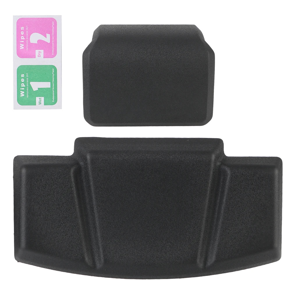 Universal Motorcycle Passenger Backrest Pad – PU Cushion Motorcycle Backrest Pad Axl A