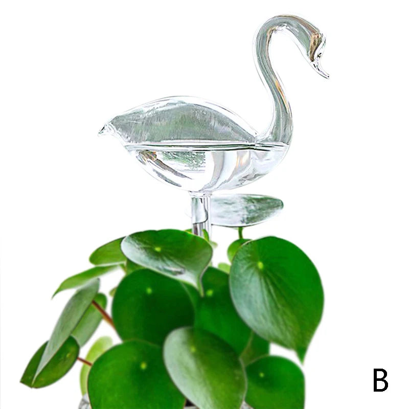 Glass Self-Watering Plant Feeder | Automatic Drip Irrigation Plant Watering Device Axl 1pcs 7