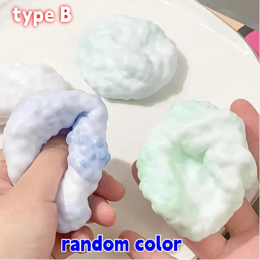 Squishy Jelly Sensory Fidget Ball – Slow-Flow Squeeze Toy Sensory Fidget Ball Axl 1PC type B