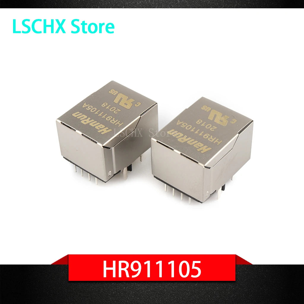 100Pcs RJ45 Single Port Connector HR911105 HR911105A RJ45 Network Connector Axl Default Title