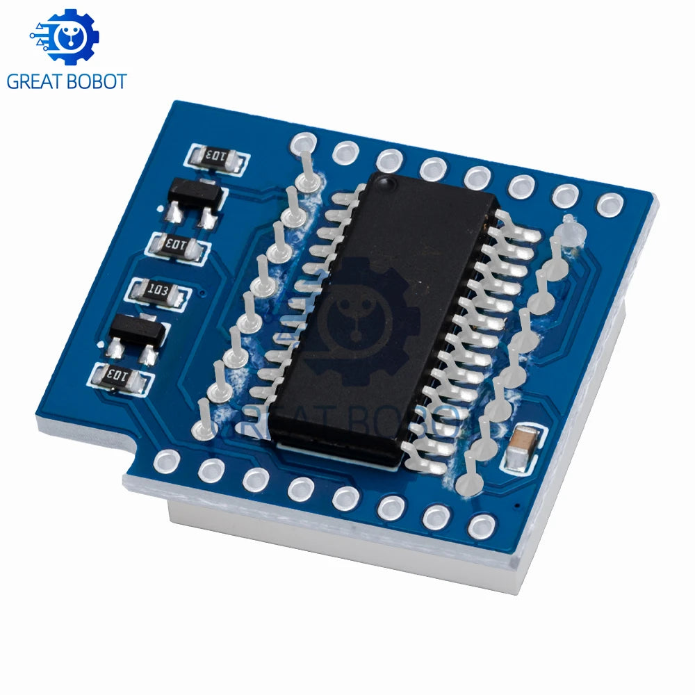 Matrix LED Shield V1.0 for WEMOS D1 Mini – 8×8 Dot Matrix LED Matrix Shield Axl