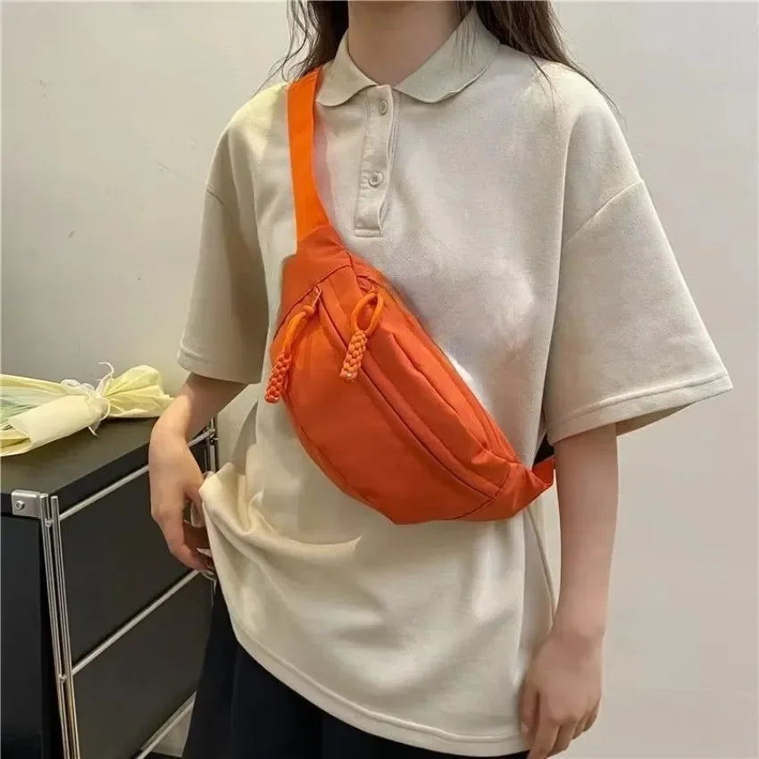 Canvas Crossbody Sling Bag – Waterproof Chest & Waist Pack Canvas Sling Bag Axl