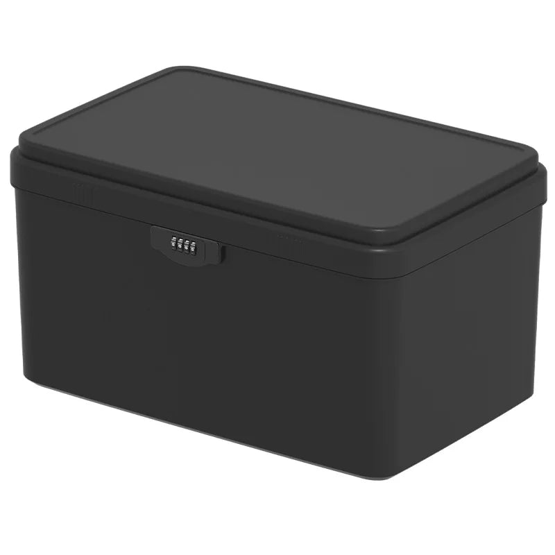 Portable Lockable Storage Box – 4-Digit Combination Lock Lockable Storage Box Axl