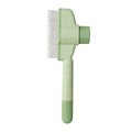Self-Cleaning Pet Grooming Comb for Dogs & Cats | Deshedding Pet Grooming Comb Axl green-1pcs