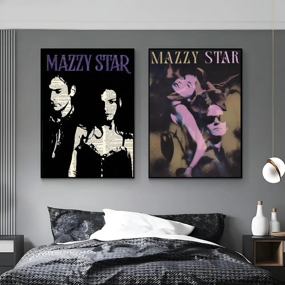Mazzy Star Band Poster – HD Waterproof Wall Art Print Music Band Poster Axl