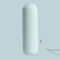 Portable Travel Toothbrush Storage Case – Eco-Friendly PP Toothbrush Travel Case Axl Green