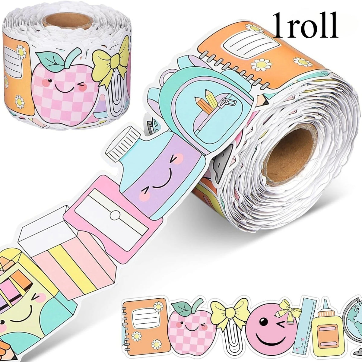 Self-Adhesive Bulletin Board Border Roll – Pink Stationery 10m/20m Bulletin Board Border Axl Stationery-1roll