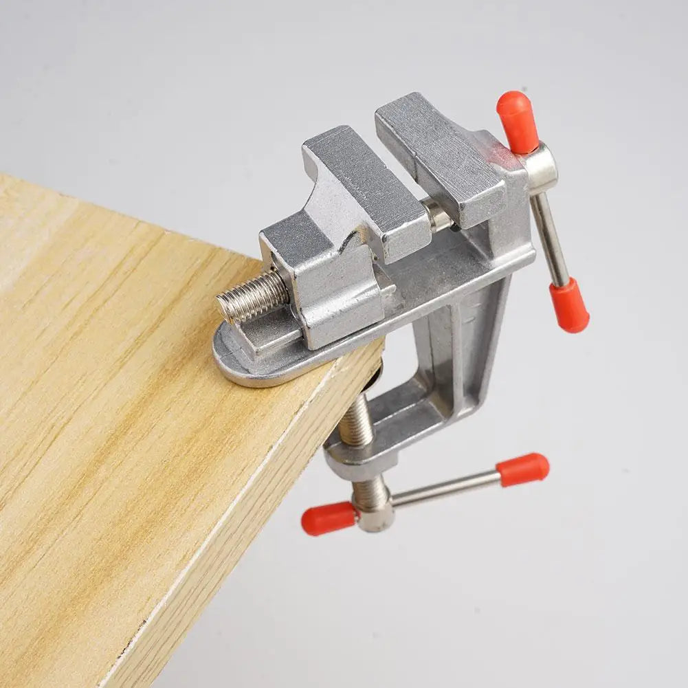 Mini Aluminum Bench Vise – Compact Table Clamp for Hobby & Craft Mini Bench Vise Axl