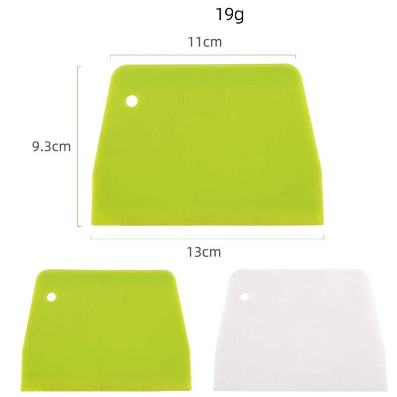 Plastic Dough Scraper & Pastry Cutter – Cake Divider Tool Pastry Dough Scraper Axl