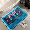 Diatom Mud Bath Mat – Retro CD Cassette Design, Non-Slip Bath Mat Axl 40x60cm 02