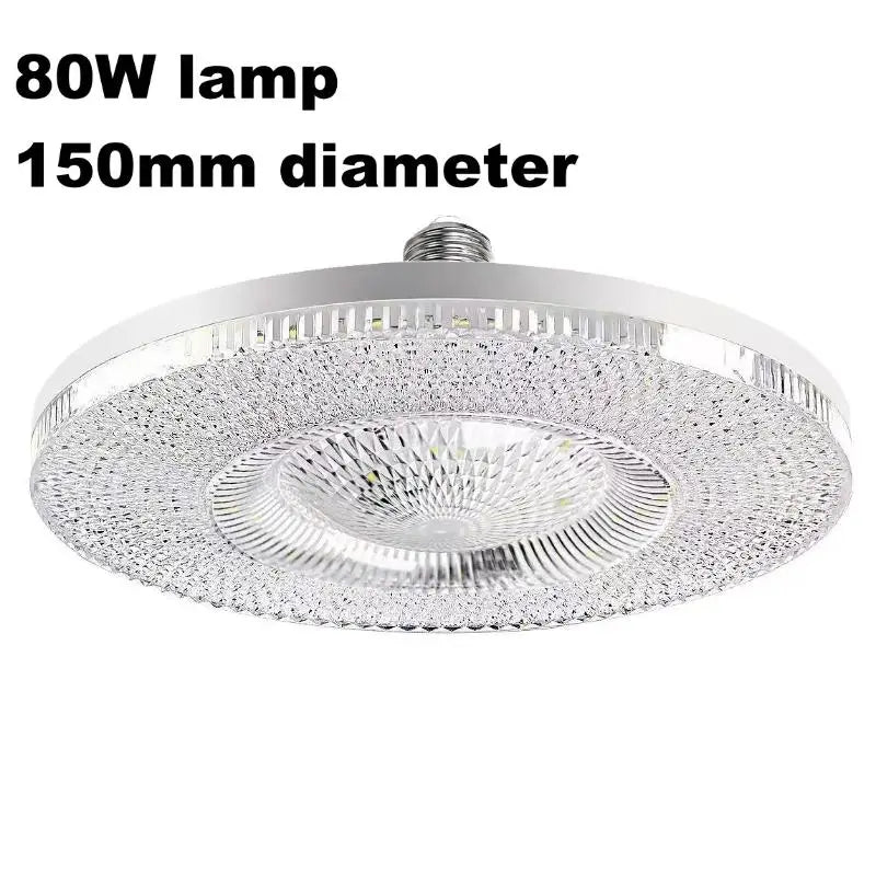 E27 LED Crystal UFO Bulb – Ultra-Bright Energy-Saving Light LED Light Bulb Axl 80W