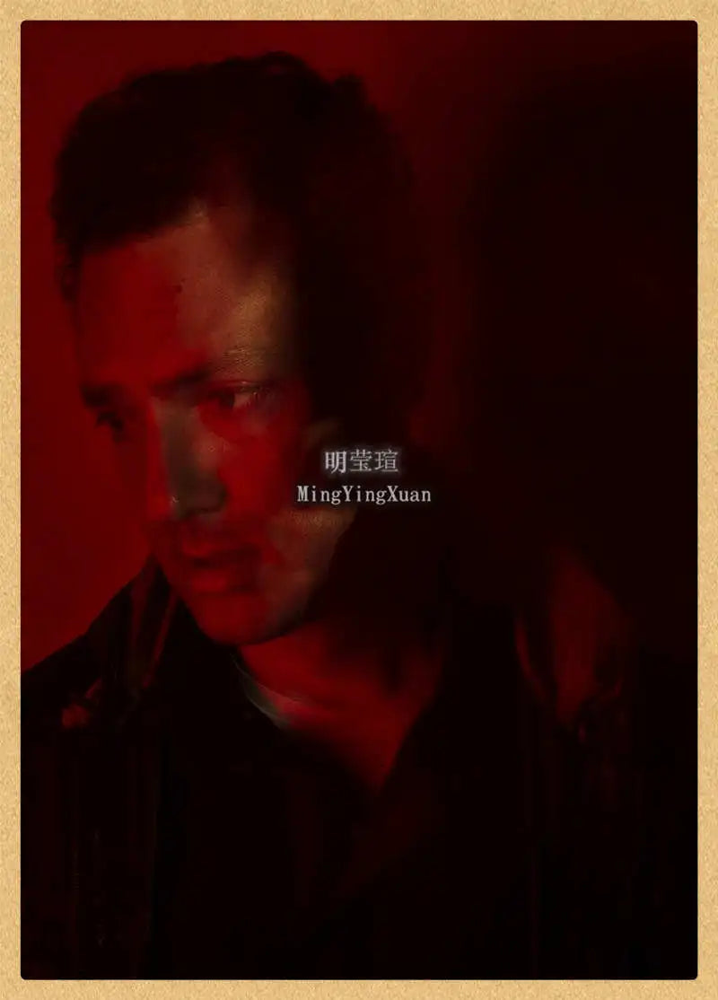 Walking Dead Vintage Kraft Paper Poster | Retro Wall Art Decor