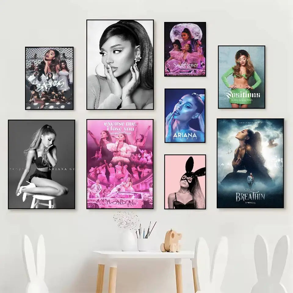HD Self-Adhesive Pop Singer Wall Poster – Waterproof PVC Decor Wall Art Poster Axl
