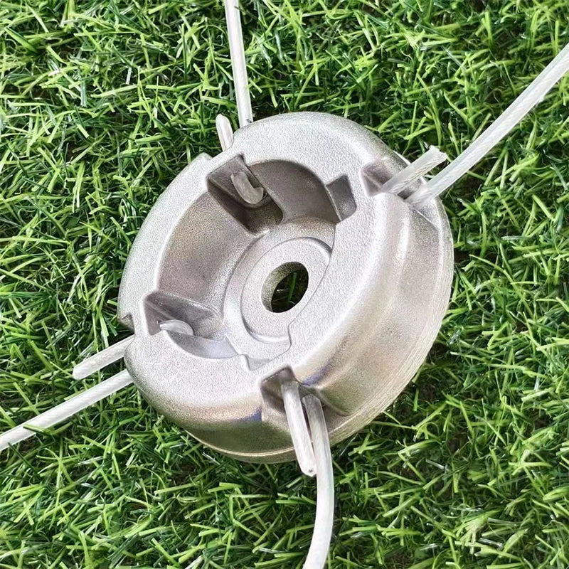 Universal Aluminum Alloy Lawn Mower Trimmer Head & Nylon Line Trimmer Head Replacement Axl