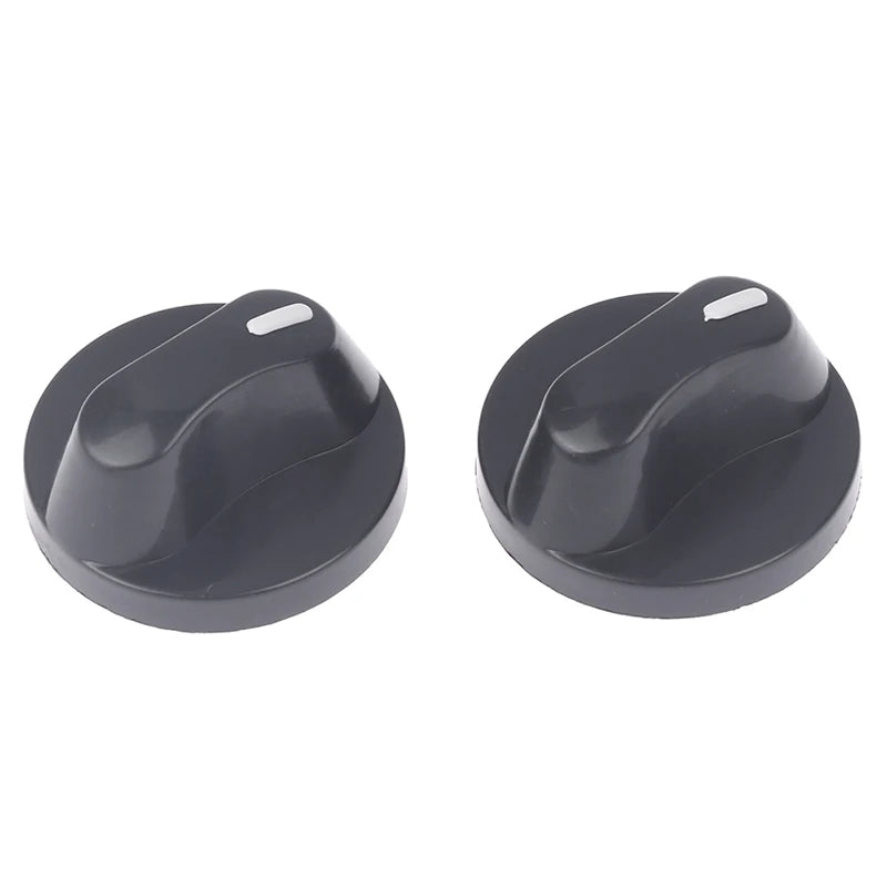 2Pcs Gas Stove Ignition Switch Knobs – 8mm Universal Plastic Stove Replacement Knobs Axl