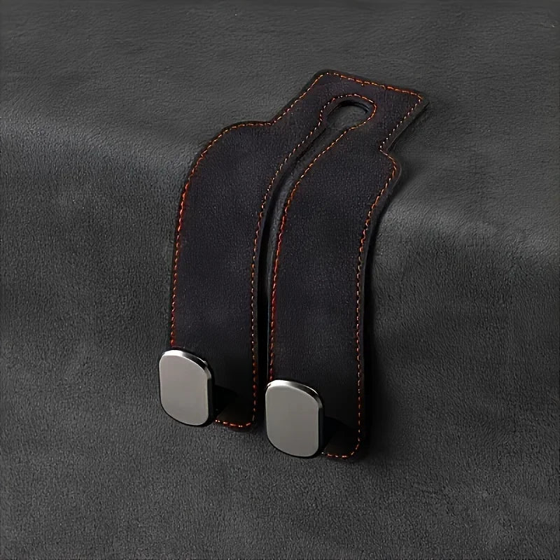 Car Seat Back Hook – Hidden PU Suede Organizer Hook Car Seat Hook Axl