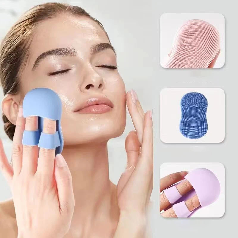 Silicone Face Cleansing Brush – Soft Facial Scrubber & Exfoliator Facial Cleansing Brush Axl