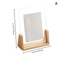 6-Inch Wooden Picture Frame – Kpop Idol & Photo Display Stand Desktop Picture Frame Axl A