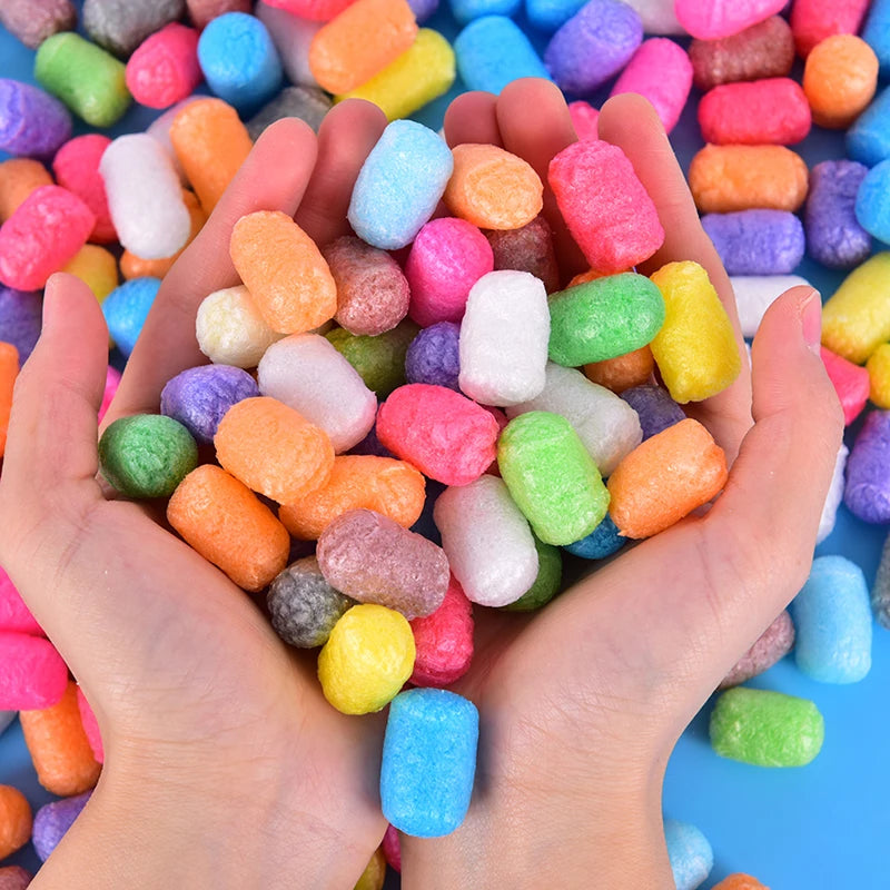 500 Pcs Magic Corn Starch Building Blocks – Kids Craft Toy Kids Building Toy Axl