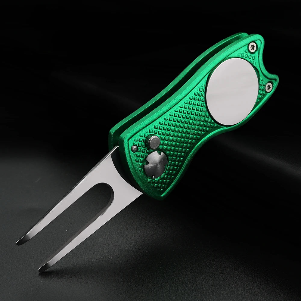Golf Green Fork – Aluminum & 440C Stainless Steel Divot Tool Golf Divot Tool Axl F China Mainland