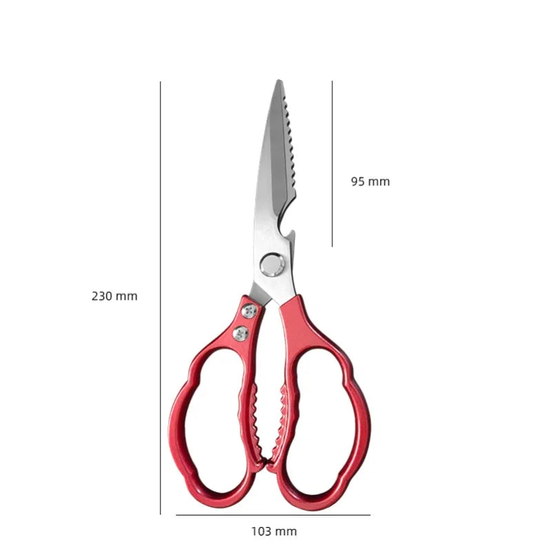 Heavy-Duty Kitchen Shears | Stainless Steel Poultry Scissors Kitchen Shears Axl