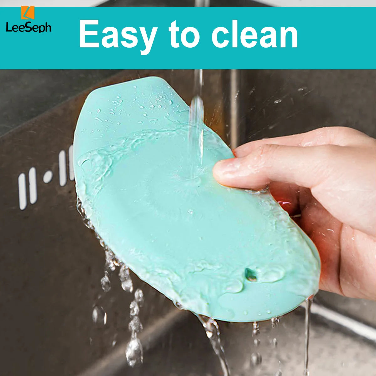 Leeseph Silicone Dough Scraper & Bowl Scraper | Pastry Cutter Pastry Dough Scraper Axl