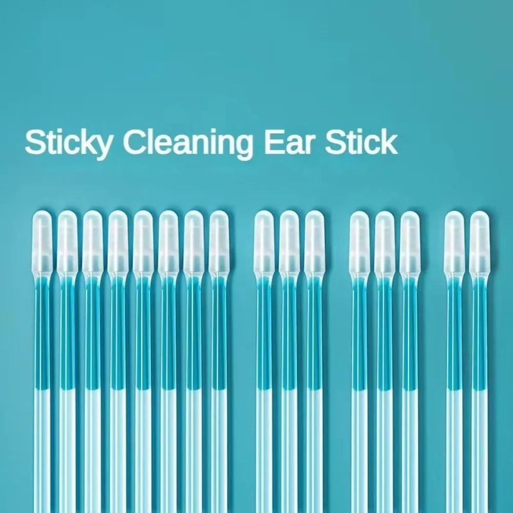 24-Piece Silicone Ear Wax Removal Swabs – Small & Large Ear Cleaning Swabs Axl