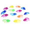 10-Piece Soft Rubber Goldfish Bath & Beach Toys for Kids Kids Bath Toys Axl Random color 10Pcs
