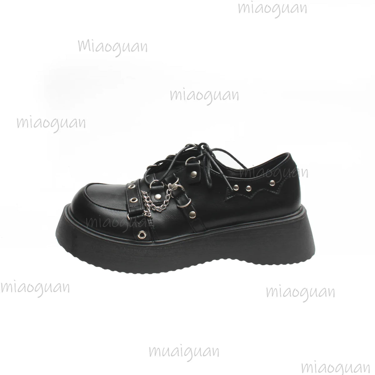 Japanese Lolita Chunky Platform Mary Jane Shoes 5CM Wedge Platform Mary Janes Axl