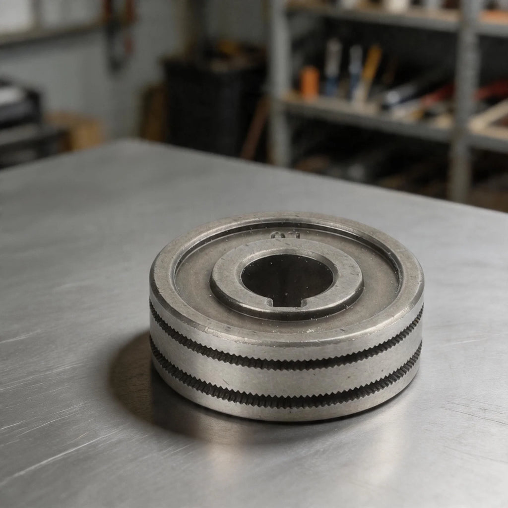 MIG Welder Wire Feed Guide Wheel – V & U Groove 0.6–1.2mm Wire Feed Roller Axl