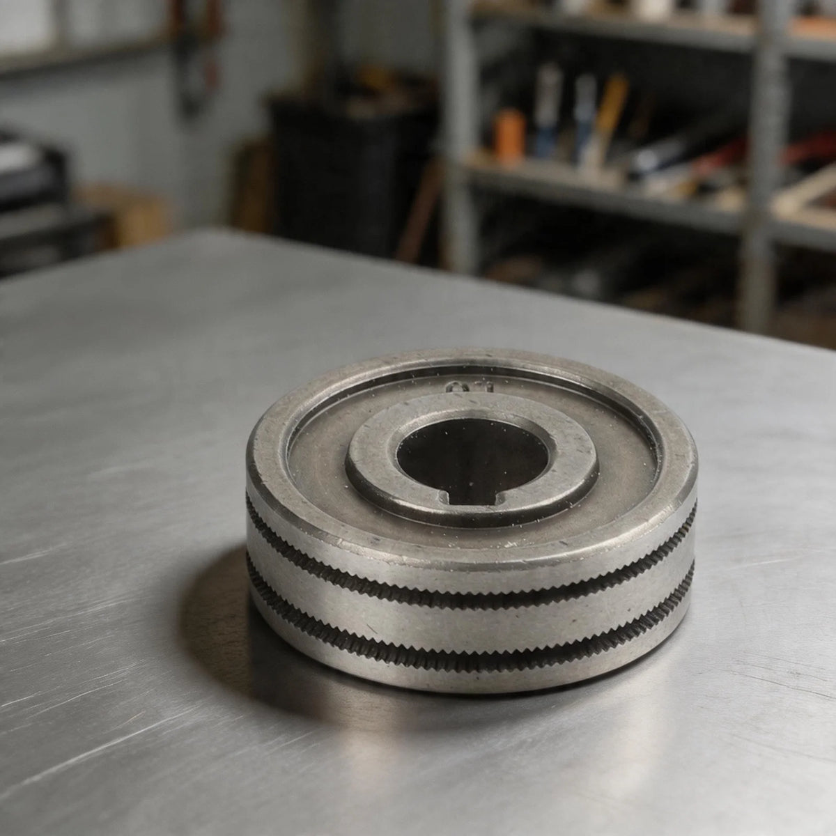 MIG Welder Wire Feed Guide Wheel – V & U Groove 0.6–1.2mm Wire Feed Roller Axl