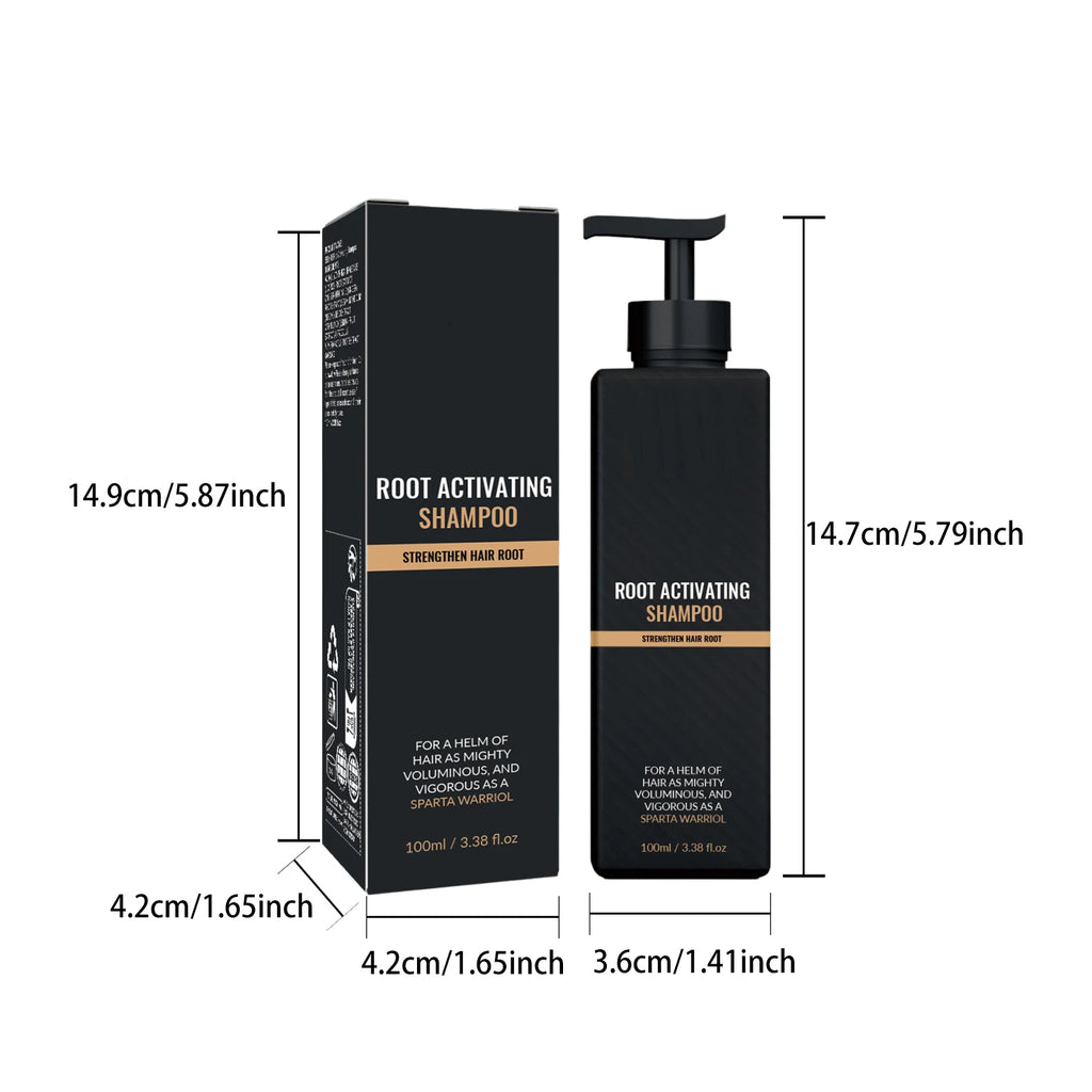 Men's Ginger & Licorice Scalp Care Volumizing Shampoo 100ml Scalp Care Shampoo Axl
