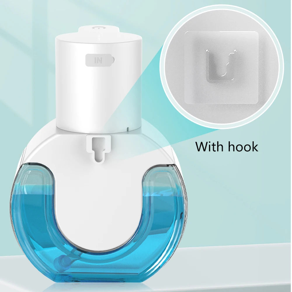 420ml Touchless Soap Dispenser – Wall-Mounted, USB-C Rechargeable Soap Dispenser Axl