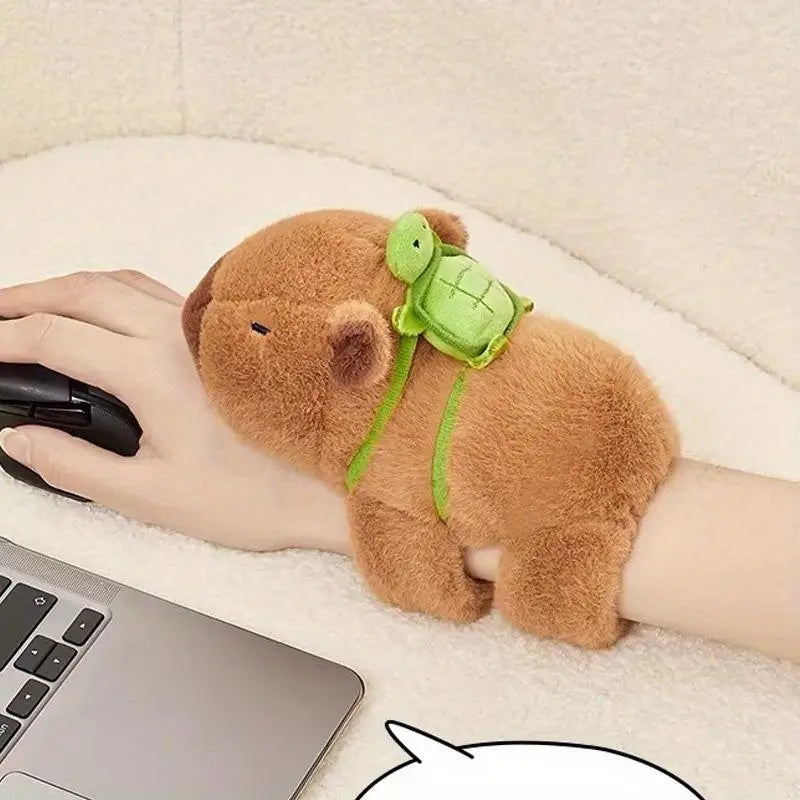 Capybara Plush Car Arm Band – Cute Interior Decor Accessory Car Plush Decor Axl