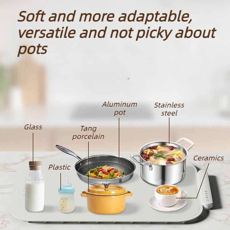 Silicone Heating Mat 60x40cm – Foldable Warming Plate & Cutting Board Silicone Heating Mat Axl