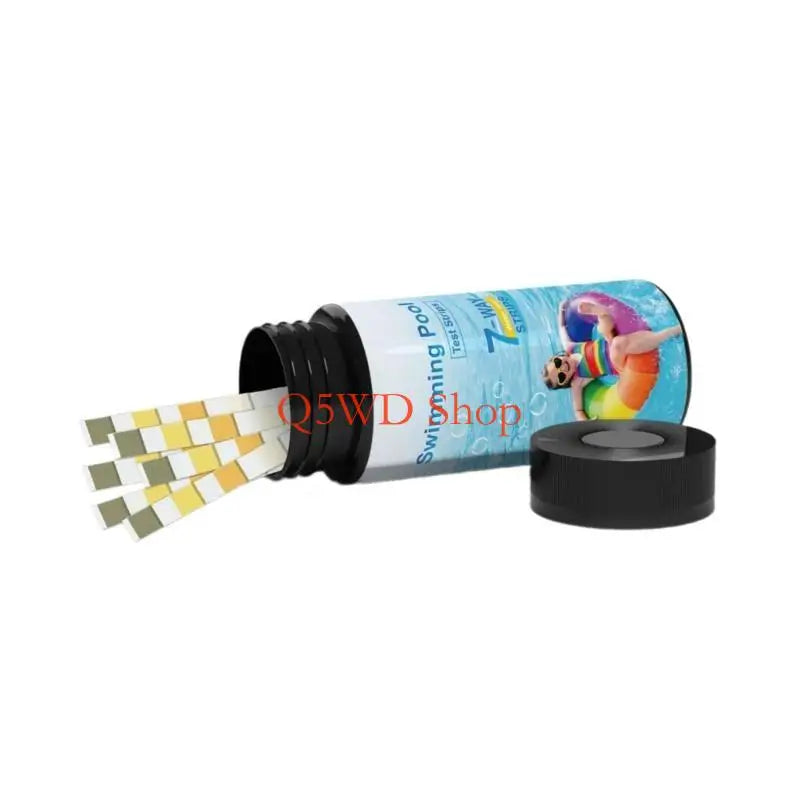 Pool Water Test Strips – Chlorine & Bromine Testing 50/100 Pack Pool Water Test Strips Axl