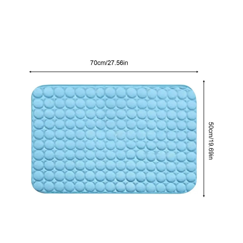 Pet Cooling Mat – Ice Silk Dog & Cat Cool Pad, Washable Pet Cooling Mat Axl L