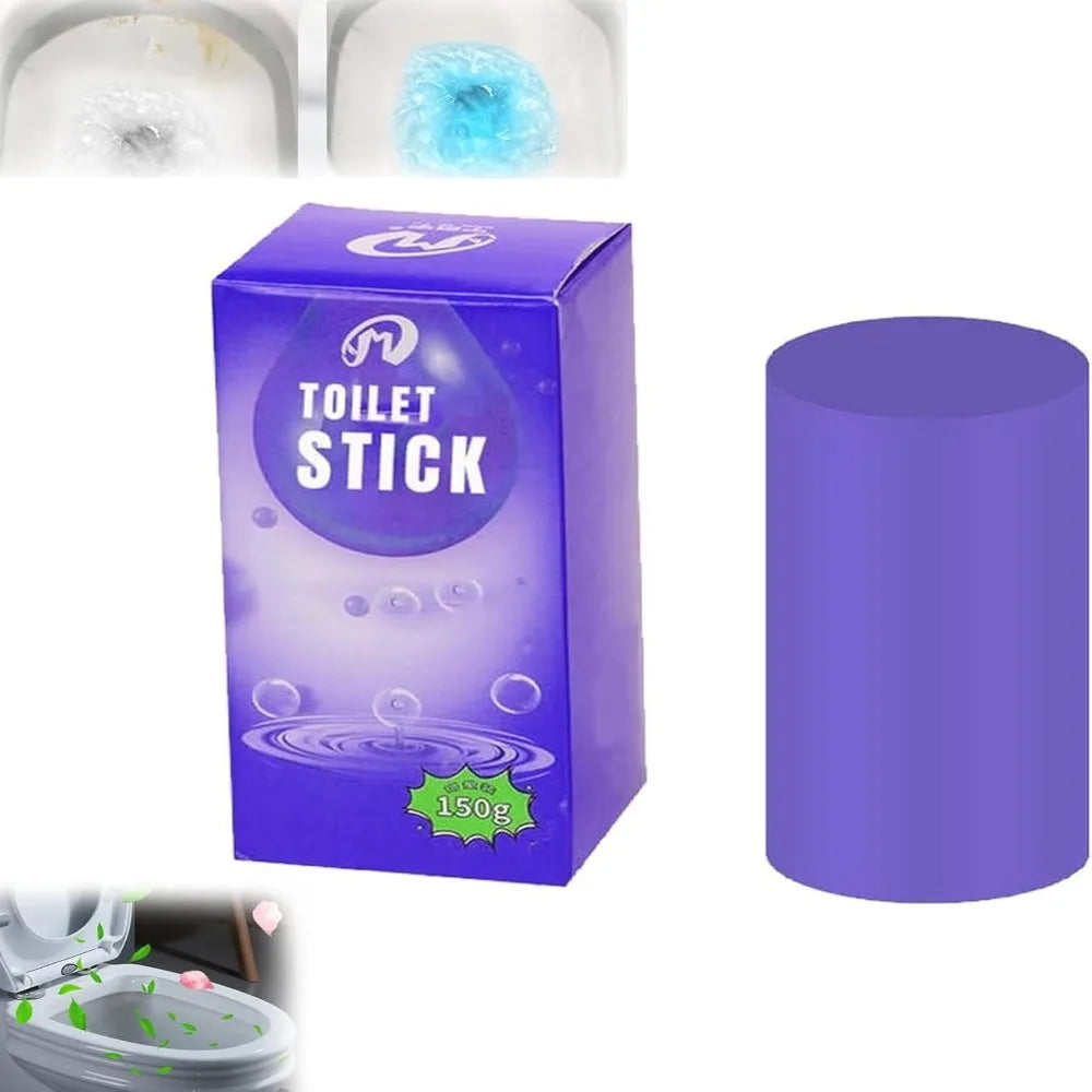 Toilet Cleaning Stick – Mild Formula, Long-Lasting Fresh Scent Toilet Bowl Cleaner Axl Purple