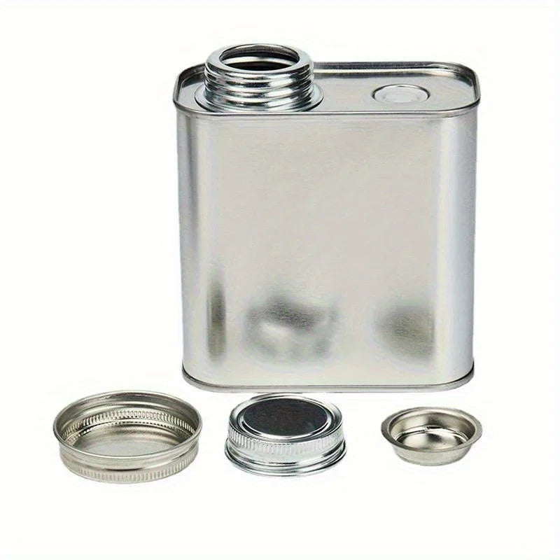 Airtight Coffee Bean Storage Tin – Food-Grade 200g Canister Airtight Storage Tin Axl 1pc