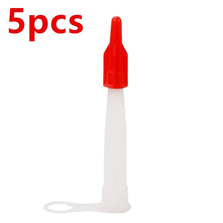 Silicone Caulking Nozzle Caps – Universal Re-Sealable Tips Caulking Nozzle Caps Axl 5pcs