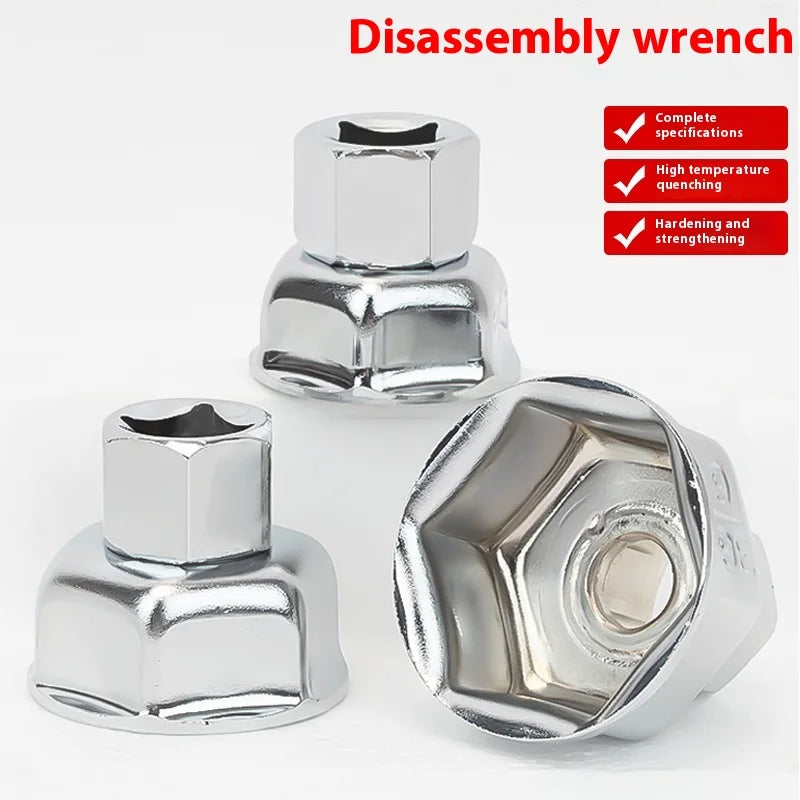 27/32/36mm Oil Filter Socket Wrench Remover Tool for Cars Oil Filter Wrench Axl