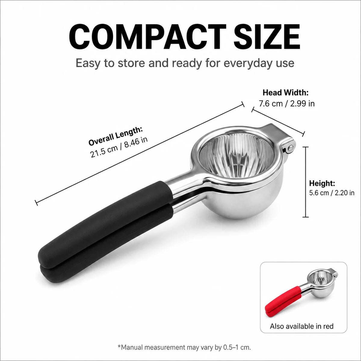 Uwhise Stainless Steel Lemon Squeezer & Manual Citrus Juicer Manual Citrus Juicer Axl