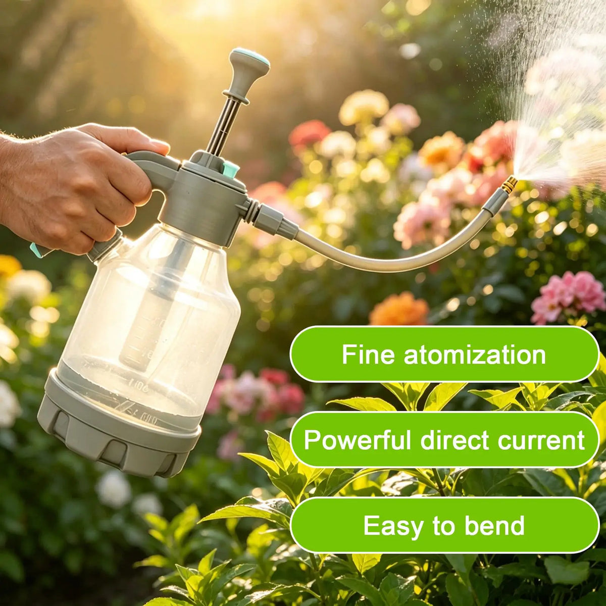 Universal Flexible Spray Nozzle for High Pressure Garden Sprayer Garden Sprayer Nozzle Axl