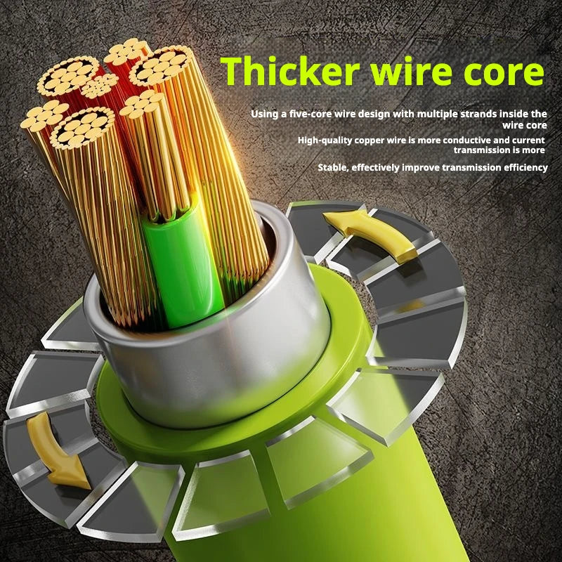 240W Fast Charging USB-C Cable | 1m–3m | Multi-Device USB-C Charging Cable Axl