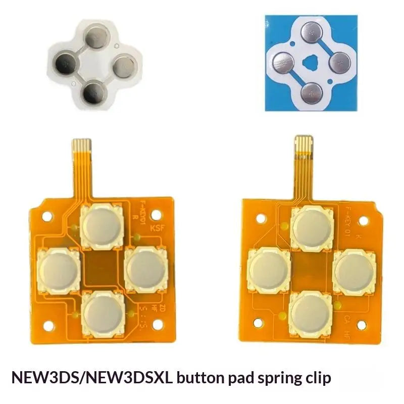 D-Pad ABXY PCB Conductive Film for New 3DS & 3DS XL Controller Controller Repair Part Axl