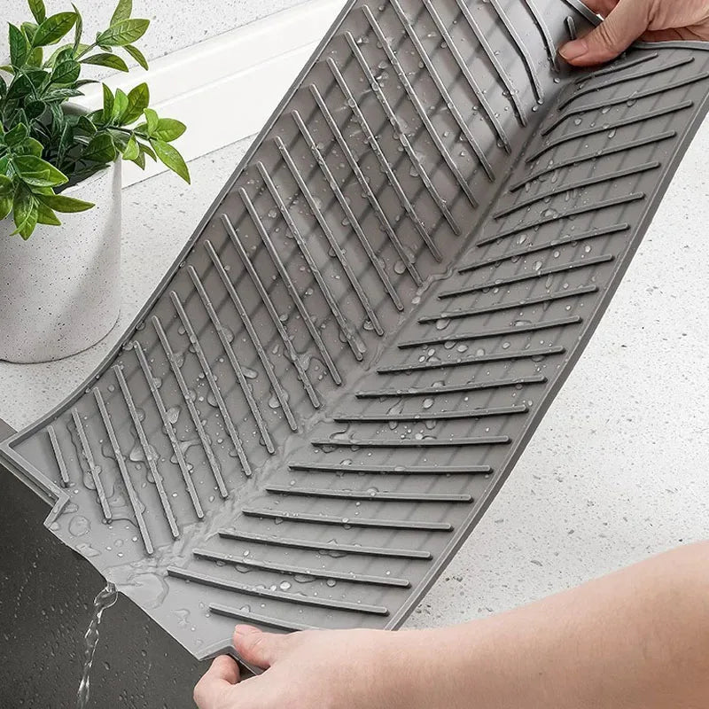 Silicone Draining Board Mat – Folding Drying Pad S/M/L Silicone Drying Mat Axl