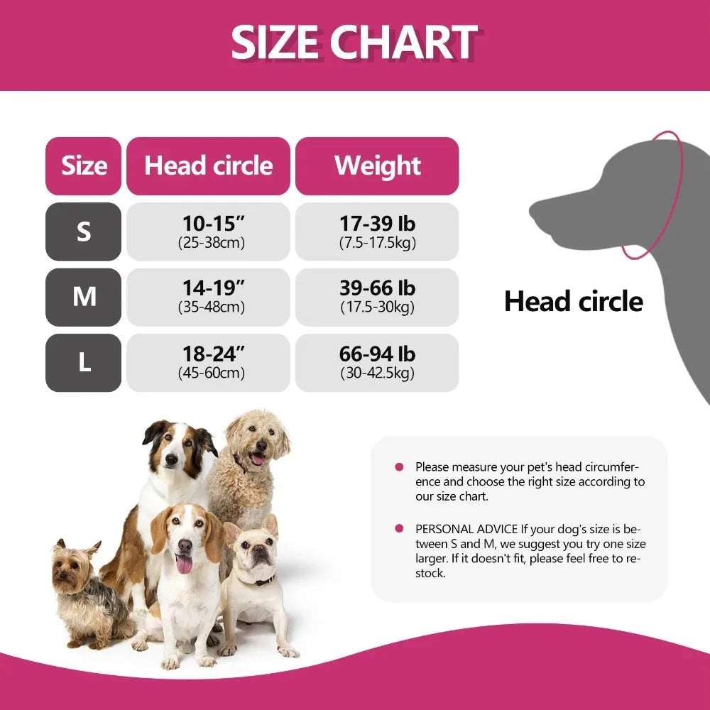 Dog Calming Earmuff – Noise Reduction Ear Cover S/M/L Dog Calming Earmuff Axl