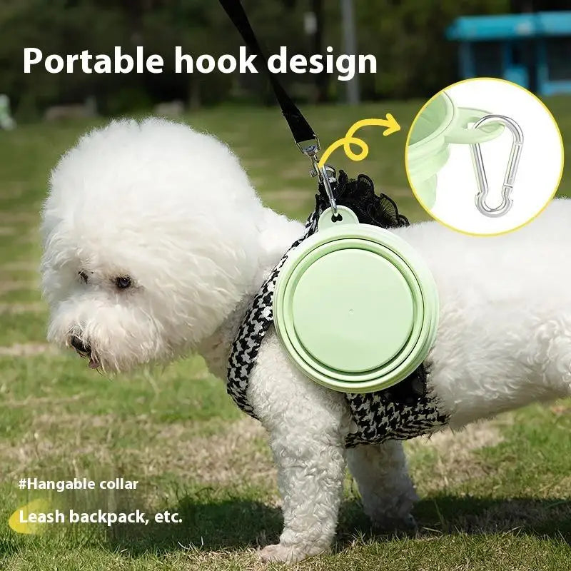 Collapsible Silicone Pet Bowl – Portable Dog & Cat Travel Bowl Collapsible Pet Bowl Axl