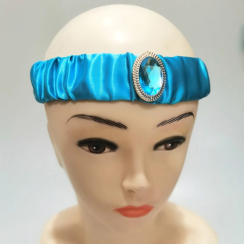 Girls Arabian Princess Crystal Headband – Cosplay Party Accessory Crystal Hair Headband Axl